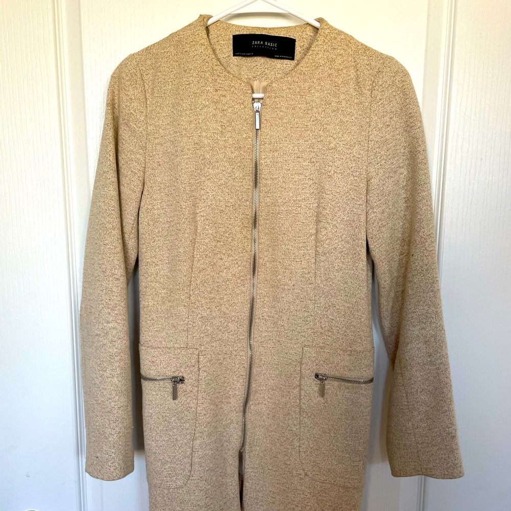 Zara Elegant Long Jacket